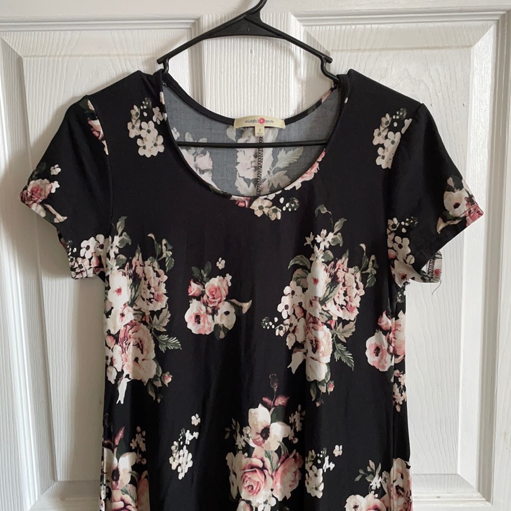 Black Floral Dress